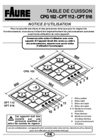 Aby wyświetlić dokument Faure CPT516R Instrukcja Użytkownika