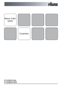 Aby wyświetlić dokument Faure FCI5520CSA Instrukcja Użytkownika